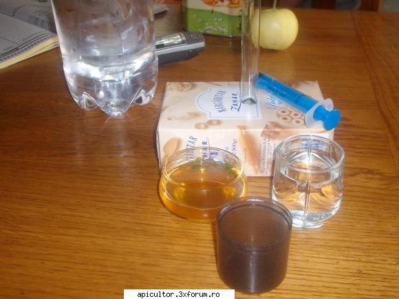 ANALIZA miere de mana - 1. De ce avem nevoie? a.Eprubeta; b.Alcool de 96 - PRODUSELE ALBINELOR