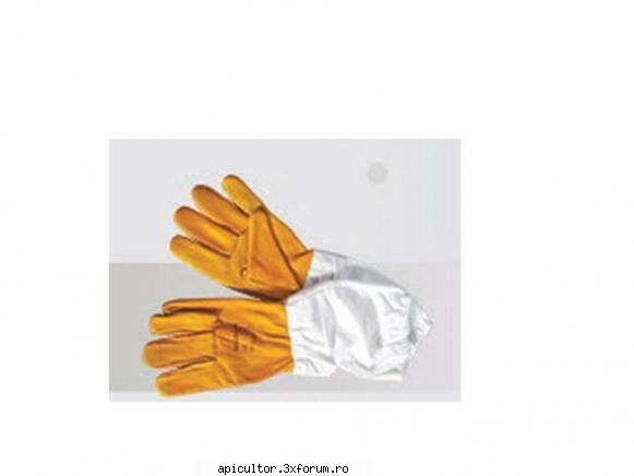 Oferta scule si utilaje - Manusi apicultor din piele cu prelungire din - VANZARI PRODUSE APICOLE