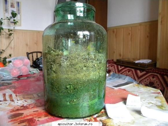 PROTOFIL reteta si efecte - In acest borcan de 10 litri vedeti nivelul de - INTRETINEREA ALBINELOR