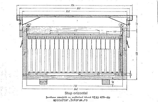 Primii pasi in apicultura - continuare stup orizontal - APICULTOR INCEPATOR