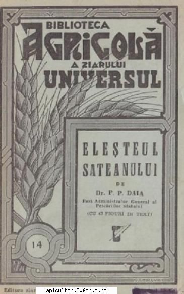 carti vechi de agricultura - ububu - CARTI SI REVISTE