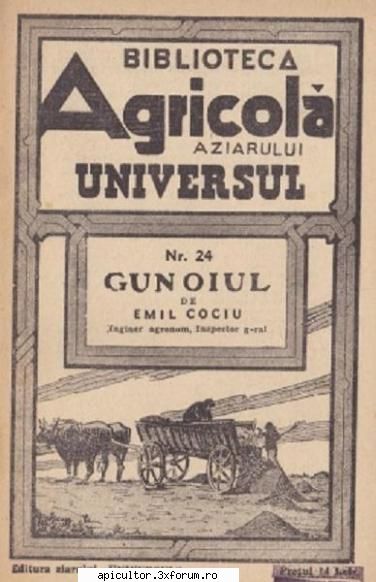 carti vechi de agricultura - ububu - CARTI SI REVISTE