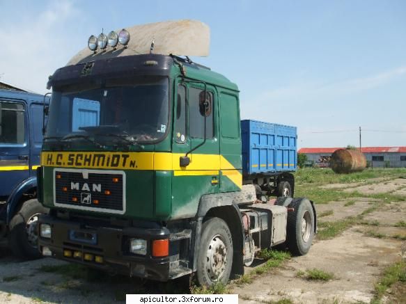 schimb cu stupi - cap tractor man 2 an.1991, 380 CP, siroco, AC - SCHIMBURI